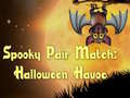 Oyunu Spooky Pair Match Halloween Havoc