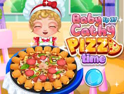 Bebek Cathy Ep37 Pizza Zamanı .