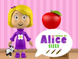 Alice'in Dünyası Boyutları .