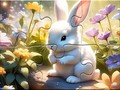 Oyunu Jigsaw Puzzle: Sunny Forest Rabbit