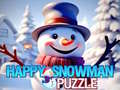 Oyunu Happy Snowman Puzzle