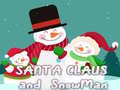Oyunu Santa Claus and Snowman Jigsaw