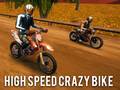 Oyunu High Speed Crazy Bike
