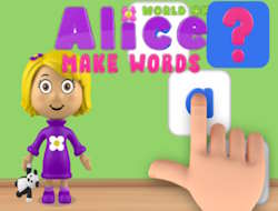 Alice'in Dünyası Kelimeler Yap 