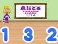 Oyunu World of Alice  Sequencing Numbers