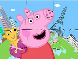 Yapboz: Peppa Pig Dünya Macerası 