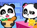 Oyunu Jigsaw Puzzle: Baby Panda Supermarket