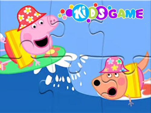 Yapboz: Peppa Pig Denizde Yelken .