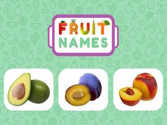 Oyunu Fruit Names