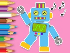 Oyunu Coloring Book: Robot Dancing