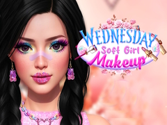 Oyunu Wednesday Soft Girl Makeup