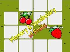 Oyunu Memory & Vocabulary of Fruits