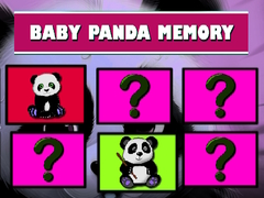 Oyunu Baby Panda Memory