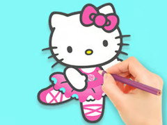 Oyunu Coloring Book: Hello Kitty Dancing