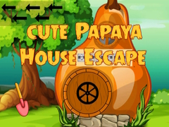 Oyunu Cute Papaya House Escape