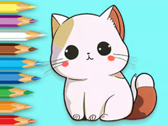 Oyunu Coloring Book: Cute Kitten