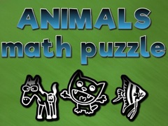 Oyunu Animals Math Puzzles