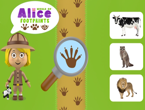 Alice'in Ayak İzleri Dünyası .