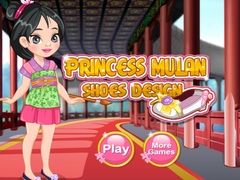 Oyunu Princess Mulan Shoes Design