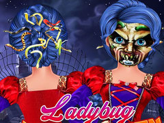 Oyunu Ladybug Halloween Hairstyles
