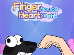 Oyunu Finger Heart: Monster Refill 