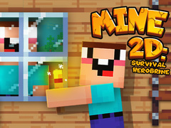 Oyunu Mine 2D Survival Herobrine