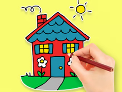 Oyunu Coloring Book: Dream House