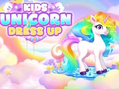 Oyunu Kids Unicorn Dress Up