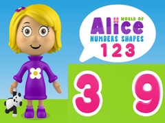 Oyunu World of Alice Numbers Shapes