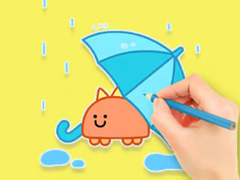 Oyunu Coloring Book: Fun Rainy Day