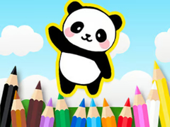 Oyunu Coloring Book: Cute Panda