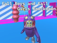 Oyunu Fall Boys and Fall Girls Knockdown