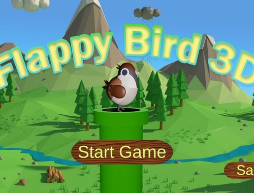 Flappy Kuşlar 3D .