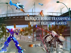 Oyunu US Police Robot Transform: Robot  fighting games