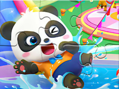 Oyunu Jigsaw Puzzle: Baby Panda Water Park