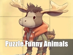 Oyunu Puzzle Funny Animals