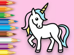 Oyunu Coloring Book: Happy Unicorn
