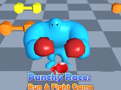Oyunu Punchy Race: Run & Fight Game