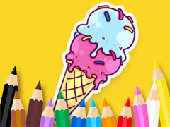 Oyunu Coloring Book: Cool Ice Cream