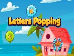Oyunu Letter Popping