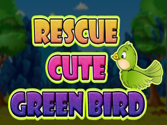 Oyunu Rescue Cute Green Bird