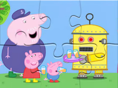 Oyunu Jigsaw Puzzle: Peppa Robot