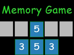 Oyunu Memory game