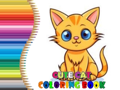 Oyunu Cute Cat Coloring Book