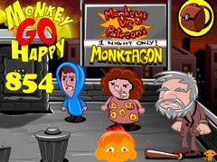 Oyunu Monkey Go Happy Stage 854