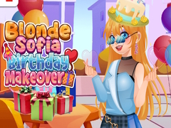 Oyunu Blonde Sofia Birthday Makeover