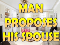 Oyunu Man Proposes His Spouse