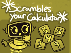 Oyunu Scrambles Your Calculator