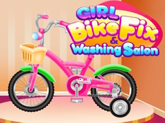 Oyunu Girl Bike Fix Washing Salon