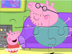 Oyunu Jigsaw Puzzle: Daddy Pig Dancing